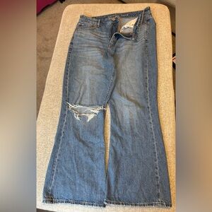 American Eagle Highest Flare 90’s Flare size 16